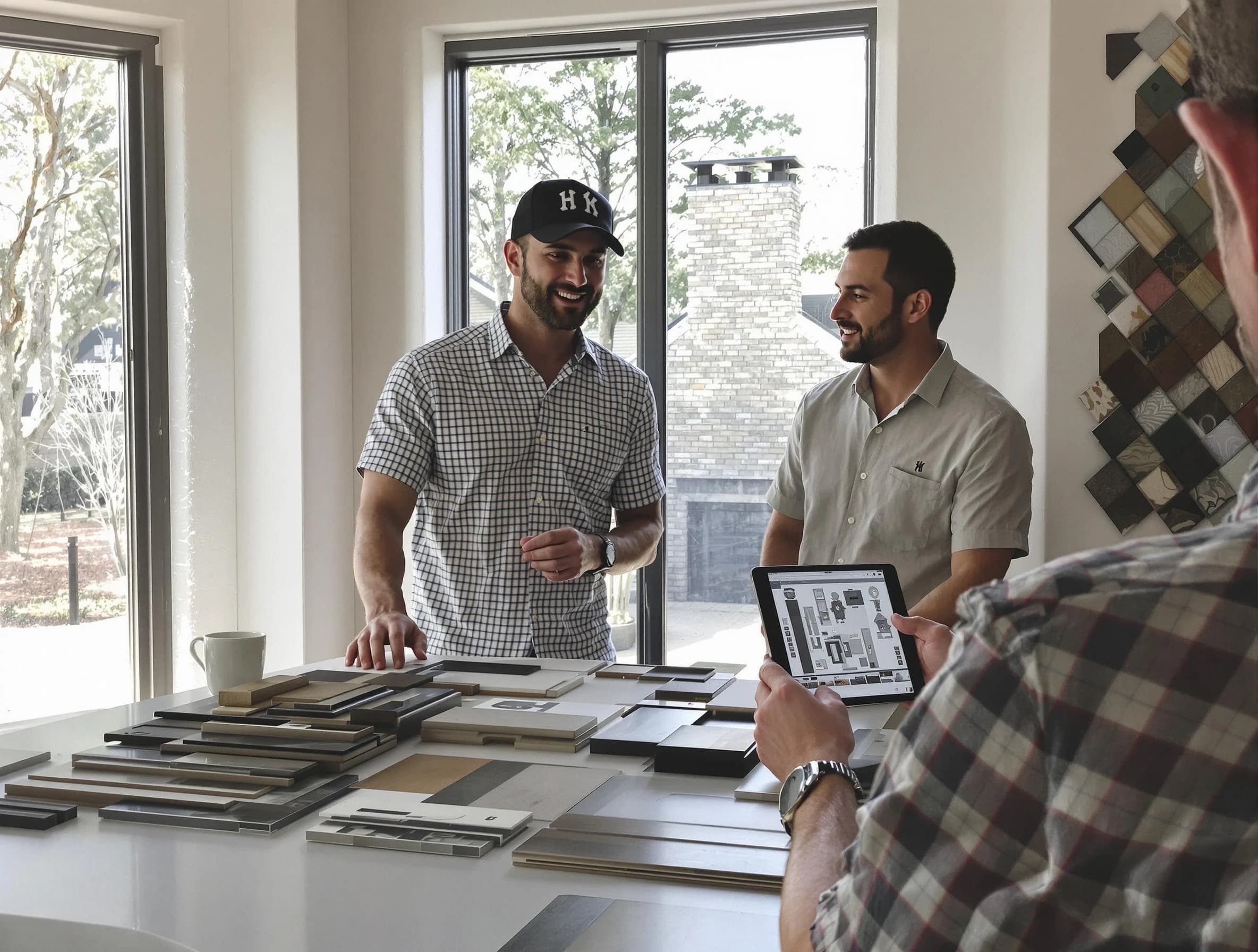 Union Chimney Sweep remodeling a chimney and fireplace in Union, NJ