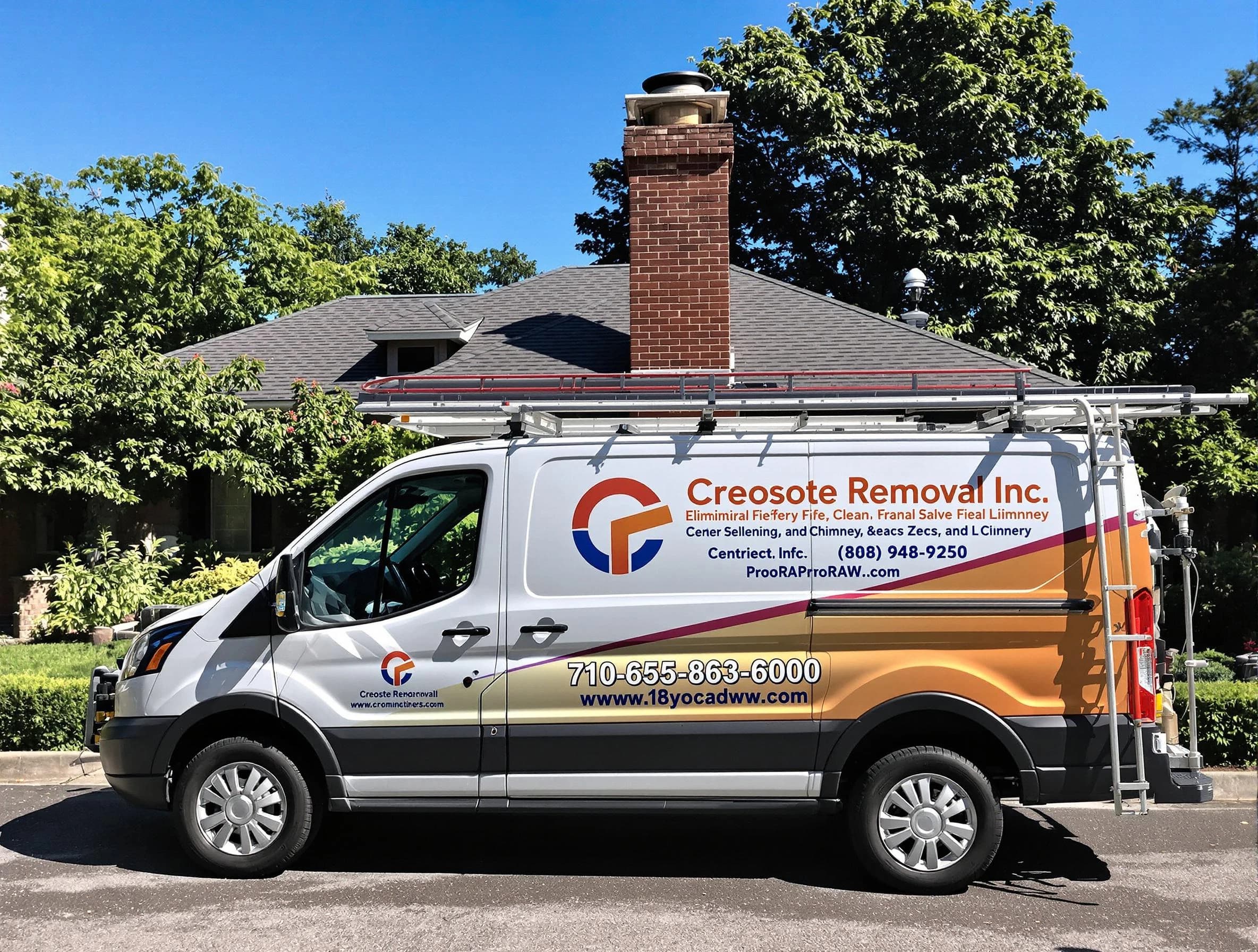 Union Chimney Sweep technician removing creosote safely in Union, NJ