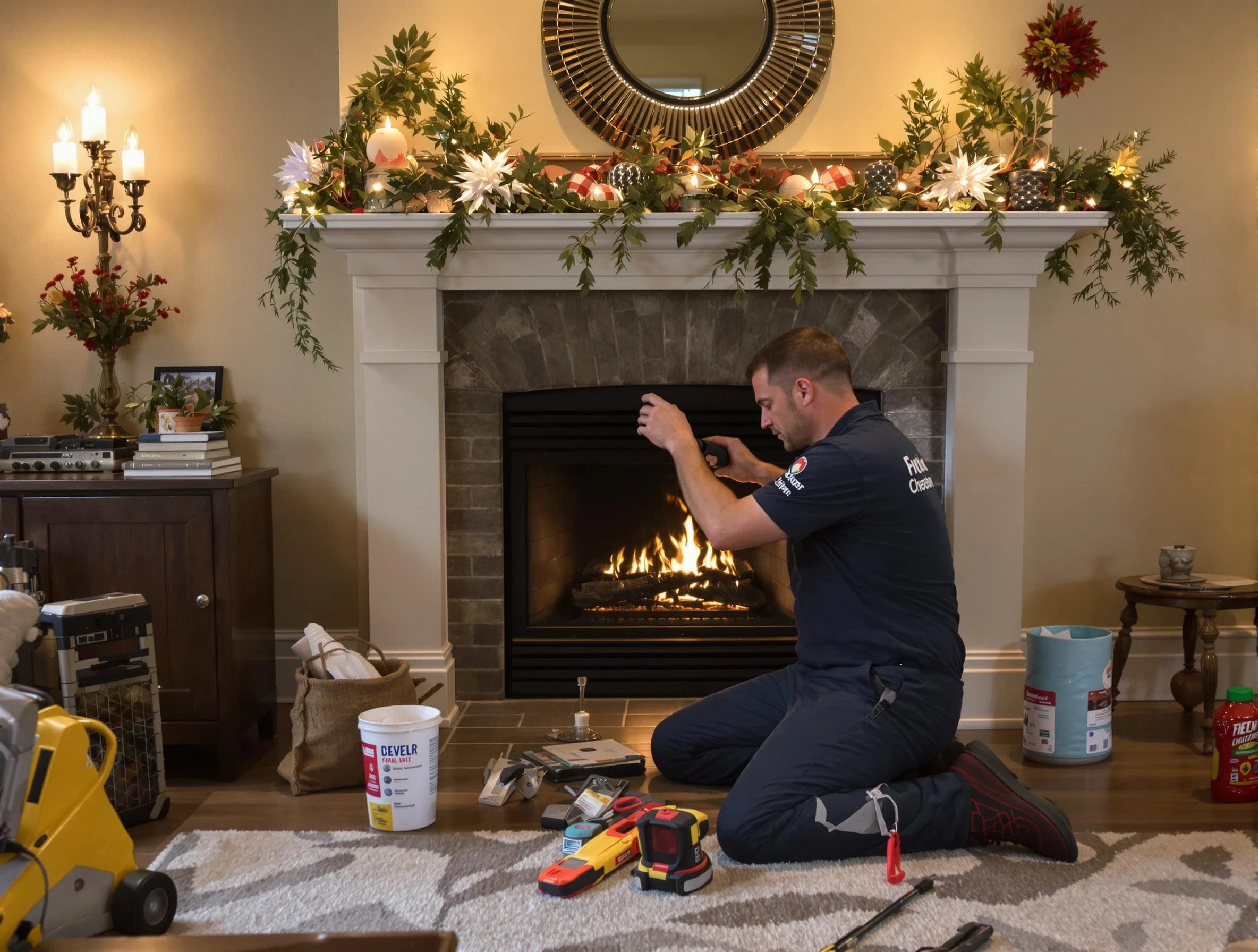 Union Chimney Sweep offering fireplace maintenance services in Union, NJ