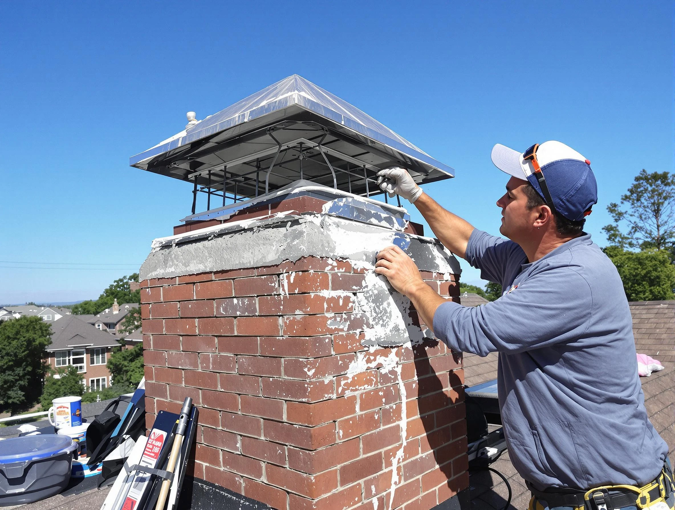 Chimney Crown Services in Union