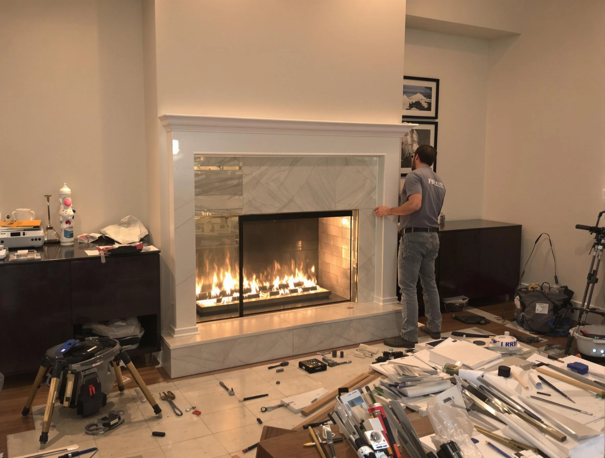 Fireplace Installation in Union